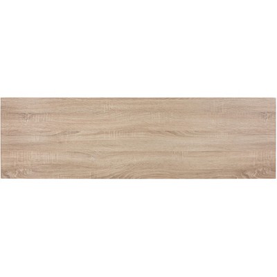 Manny 59'' Brown Oak Rectangular Console Table