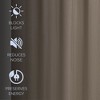 Awesome Home  Linen Slub Blackout Grommet Pair (2 Panels) - 3 of 4