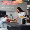 WHALL Toaster 2 Slice, Touch Screen Toasters, Smart Bread Toaster, Stainless Steel Small Toaster, Wide Slots Toaster With Bagel, Home and Kitchen - 4 of 4