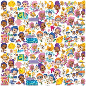 Bubble Guppies Variety 100ct Vinyl Large Deluxe Stickers Variety Pack - 1 of 4