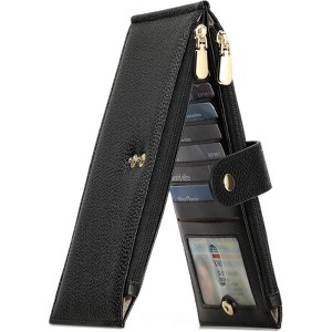 BEAFUP Women’s Wallet,RFID Blocking Leather Bifold Wallet–Large Capacity Multi-Card Purse with Zipper Pocket,for Daily Use & Travel - 1 of 4