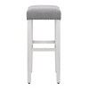 WestinTrends 29" Upholstered Saddle Seat Bar Stool - 4 of 4