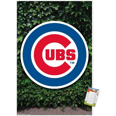 MLB Chicago Cubs - Retro Logo 14 Wall Poster, 14.725 x 22.375, Framed 