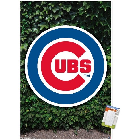 Trends International Mlb Chicago Cubs - Wrigley Field 22 Framed Wall Poster  Prints White Framed Version 14.725 X 22.375 : Target