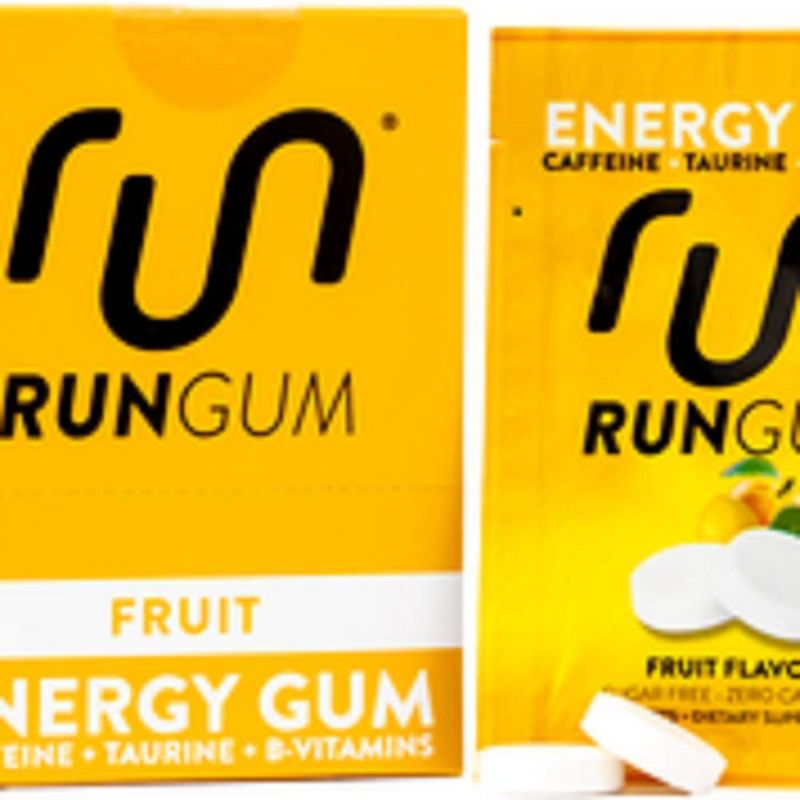 Run Gum Fruit Energy Supplements - 2ct, 3 of 7