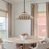 YIYIBYUS 2-light Tiffany Style Pendant Light Adjustable Height for Kitchen Island Dining Room - 2 of 4