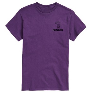 Men's - Peanuts - Faces Short Sleeve Graphic T-Shirt - 1 of 4