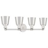 Quoizel Lighting Union 4 - Light Vanity in  Polished Nickel - 4 of 4