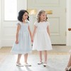 Hope & Henry Heirloom Girls' Organic Tulip Sleeve Swiss Dot Party Dress, Toddler - 4 of 4