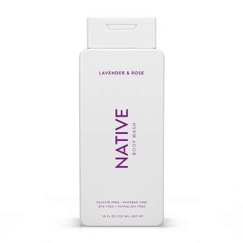 Native Body Wash - Lavender & Rose - Sulfate Free - 18 fl oz