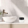Unique Bargains Elegant Frosted Cream Glass Bottle for Bathroom 1 Pc - 2 of 4