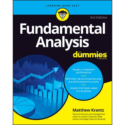 Fundamental Analysis For Dummies - 3rd Edition By Matthew Krantz ...