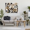 Stupell Industries Brown Overlapping Geometric Shapes, 48" x 36" - 2 of 4