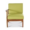 GDFStudio Abena Outdoor Acacia Wood 3 Seater Sofa and Coffee Table Set with Cushions - 4 of 4