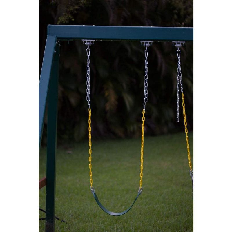 New Bounce Swing Seat - Swing Set Accessories for Outdoor, Heavy Duty Rust-Proof Chain Coated in Thick Plastic for Safety and Comfort, 5 of 6