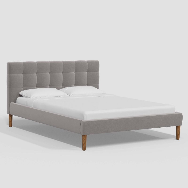 Dessy Pull Tufted Platform Bed in Luxe Velvet - Threshold™, 1 of 7
