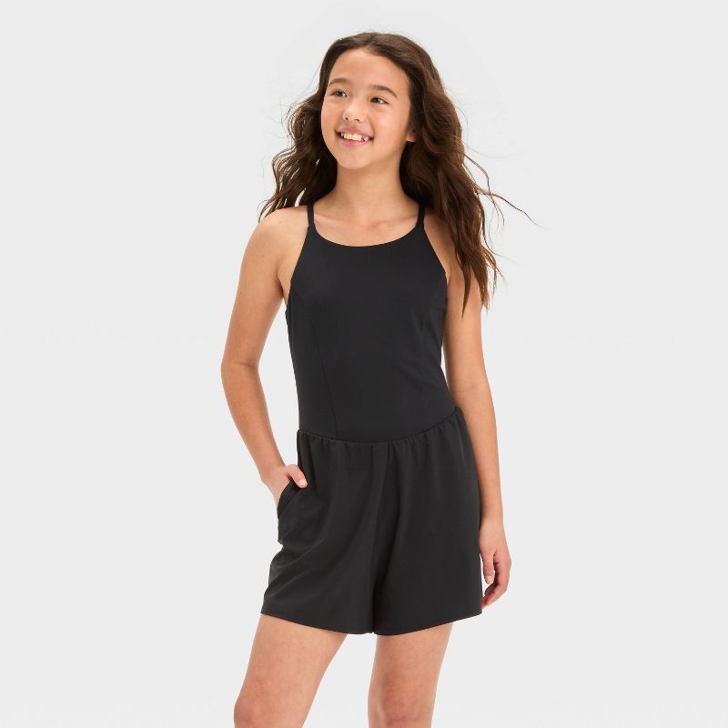 Girls&#39; Fashion Romper - All In Motion™, 1 of 4