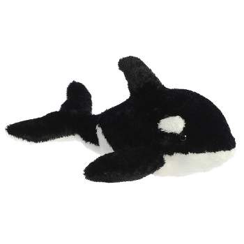Aurora Flopsie 12" Splash Orca Black Stuffed Animal