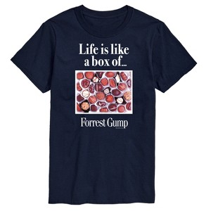 Men's - Forrest Gump - Life Is Like A Box Of Chocolates Short Sleeve Graphic T-Shirt - 1 of 4