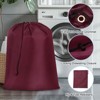 Unique Bargains Washable Travel Camping Drawstring Closure Laundry Bags 2 Pcs - 4 of 4