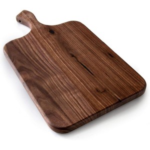 Brazos Home Dark Walnut Cutting Board, Large 16 x 8 in, Ideal for Chopping & Serving - 1 of 1