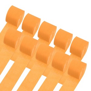 Unique Bargains Fine Texture Lightweight Soft to the Touch Not Easy to Fade Crepe Paper Streamers 10 Pcs - 1 of 4