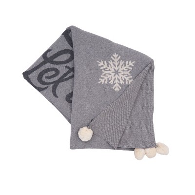 C&F Home Let it Snow Throw