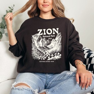 Simply Sage Market Zion National Park Established 1919 Sweatshirt - 1 of 4