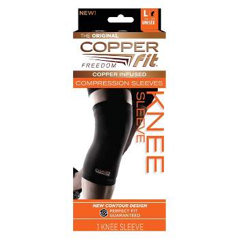 Copper Compression Leg Compression Sleeve - Copper Infused Knee
