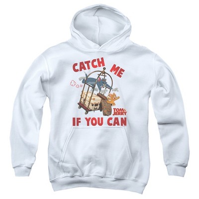 Boys’ Tom And Jerry Movie Catch Me If You Can Hooded Sweatshirt