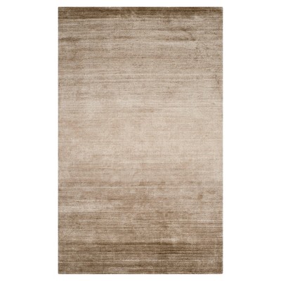 Champagne Solid Woven Area Rug - (6'X9') - Safavieh