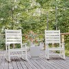 Flash Furniture Manchester Set of 2 Contemporary Rocking Chairs, All-Weather HDPE Indoor/Outdoor Rockers - 2 of 4