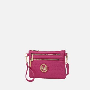 MKF Collection Roonie Milan M Signature Crossbody Wristlet Bag by Mia K - 1 of 4