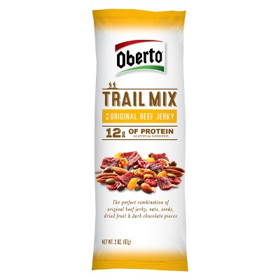 FODMAPs, Gluten & More Oberto Original Beef Jerky Trail Mix 2oz