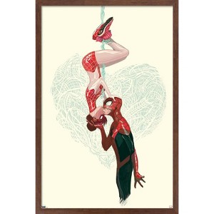 Trends International Marvel Comics Spider-Man: Renew your Vows Framed Wall Poster Prints - 1 of 4