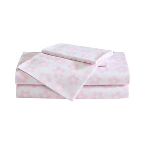 Betsey Johnson Printed Microfiber Sheet Set - 1 of 4