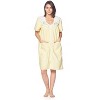 Casual Nights Women's Zipper Front House Dress Short Sleeves Seersucker Woven Housecoat Duster Lounger - 2 of 4