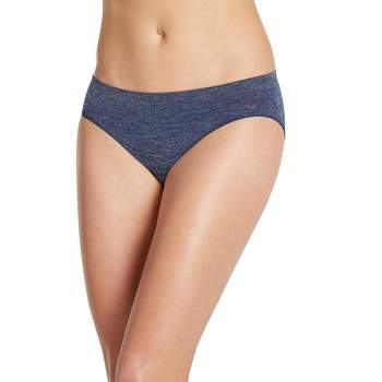 Jockey Women Smooth & Shine Seamfree Bikini 7 Majestic Blue : Target
