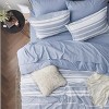 Hub Styler Twin White Stripe Bedding Set - 4 of 4