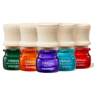 5pk Essential Oil Blend Discovery Set - Lifelines: Aromatherapy, Sustainably Sourced, Precision Pump™ - 1 of 4