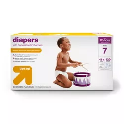 Diapers Economy Plus Pack - Size 7 - 120ct - up & up™