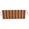 Blazing Needles, 48-inch by 19-inch Patterned Outdoor Spun Polyester Loveseat Cushion - 3 of 3