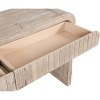 Grungis Farmhouse Console Table with Storage,Vintage Crafted Entryway Table with Two Hidden Handle Drawers for Living Room - 4 of 4