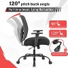 BestMassage Big and Tall Office Chair Ergonomic Executive Chair with Lumbar Support Wide Seat High Back Task Chair 500lbs Computer Chair - image 3 of 4