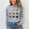 Simply Sage Market Women's Graphic Sweatshirt Melanin Hearts - 2 of 3
