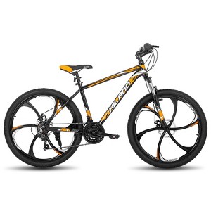 HILAND 26" Mountain Bike for Men Women, 3/6/Multi-Spokes Wheel, 21 Speeds - 1 of 4