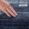 Washable Floral Print Area Rug with Bordered Design, Non-Slip, Ultra-Thin, Stain Resistant Floor Carpet for Living Room, Bedroom & Office - 4 of 4
