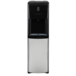 Primo Deluxe Bottom Loading Water Dispenser with Self-Sanitization: 5 Gallon, Hot & Cold, Freestanding, Black/Silver - 1 of 4