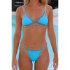 Moda Minx 'Ocean' Bohemian Bay Nirvana Triangle Bikini Top - 4 of 4