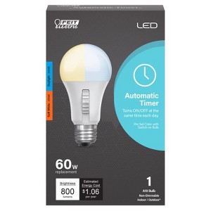 Feit Electric Intellibulb A19 E26 (Medium) LED Bulb Soft White 60 Watt Equivalence 1 pk - 1 of 1